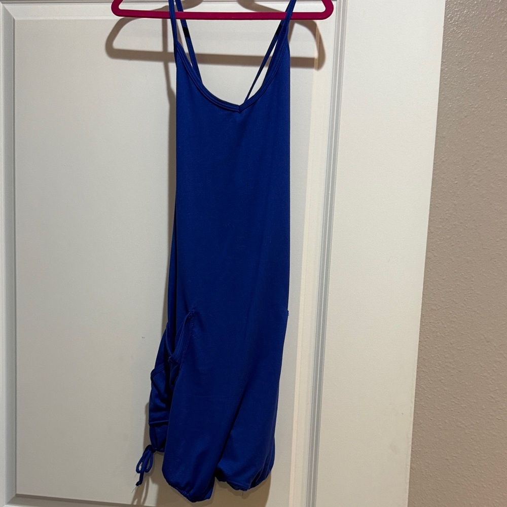 Elegant Blue Women's Romper